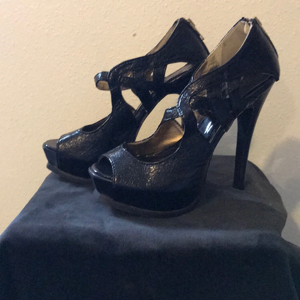 Black heels